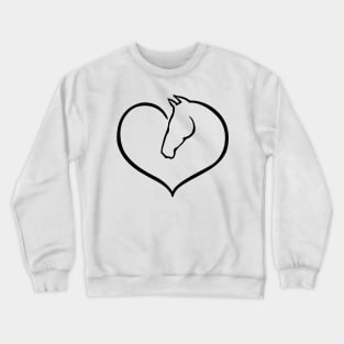 Love Horses Crewneck Sweatshirt